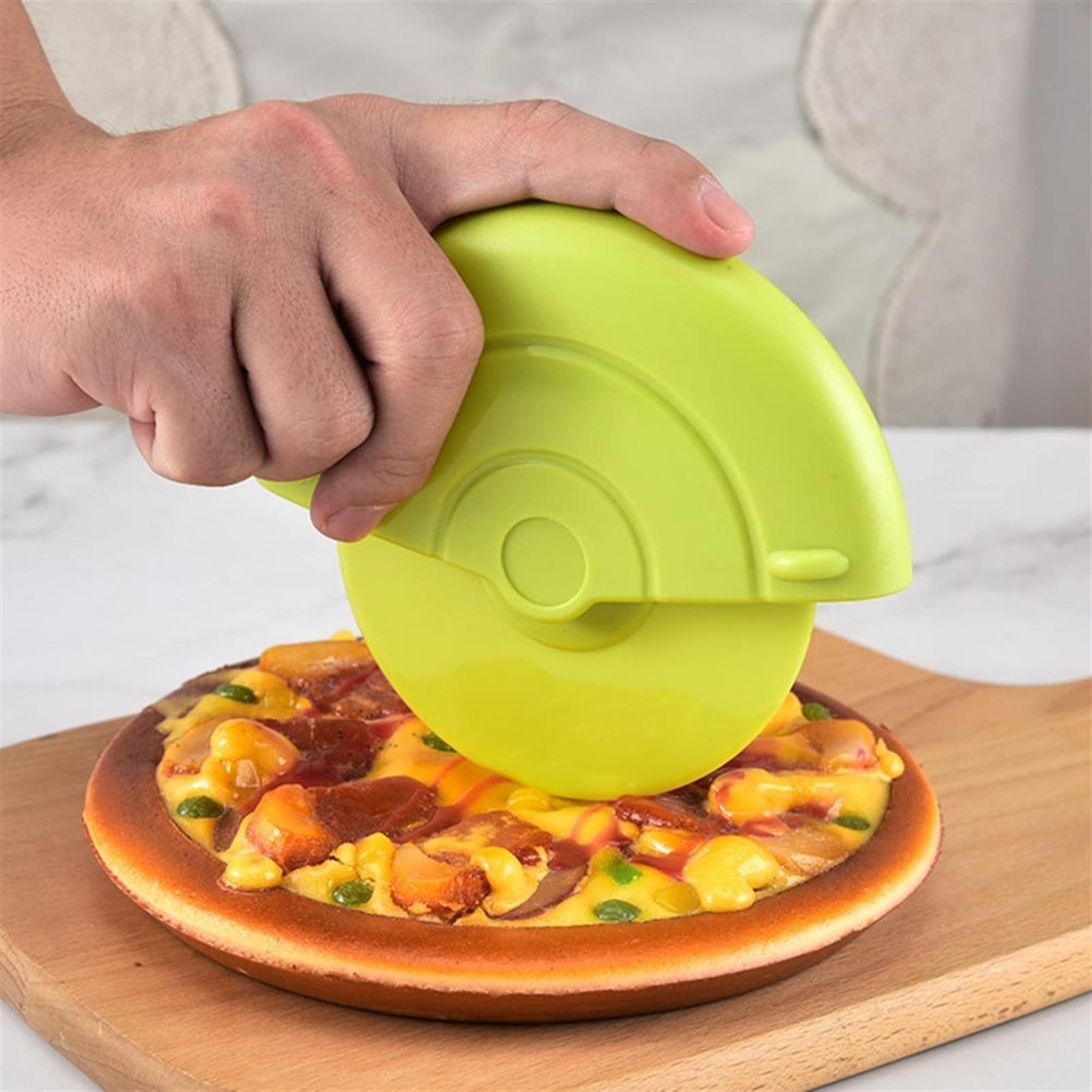 Amazon｜ピザカッターホイール ローリング生地カッタープラスチック